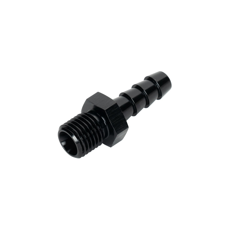 Wilwood fitting 7/16-20 to 1/4 hose aluminum black