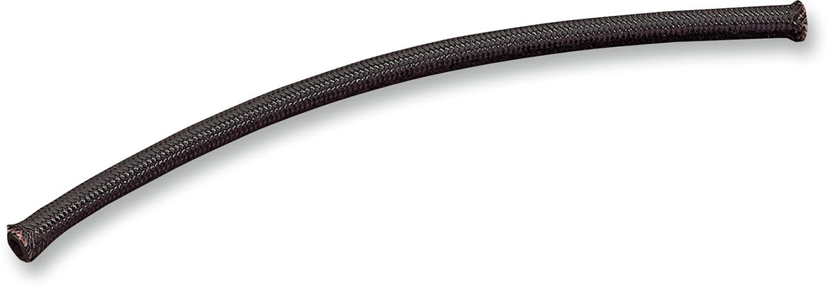 DRAG SPECIALTIES Black Braided Fuel and Oil Hose - 5/16 inch, 6 feet (Part No. 096631-HC9)