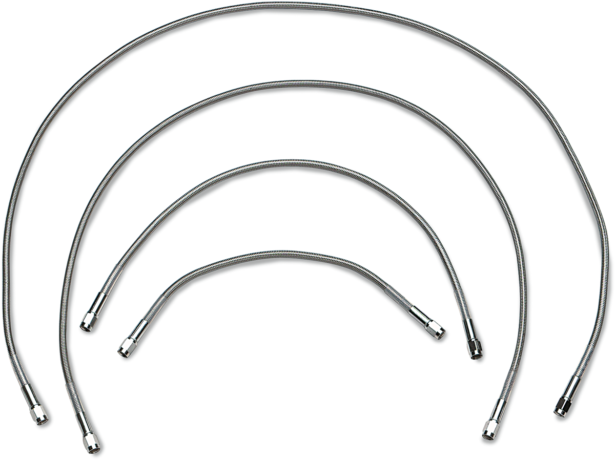 DRAG SPECIALTIES Universal Brake Line - Clear - 72" 872