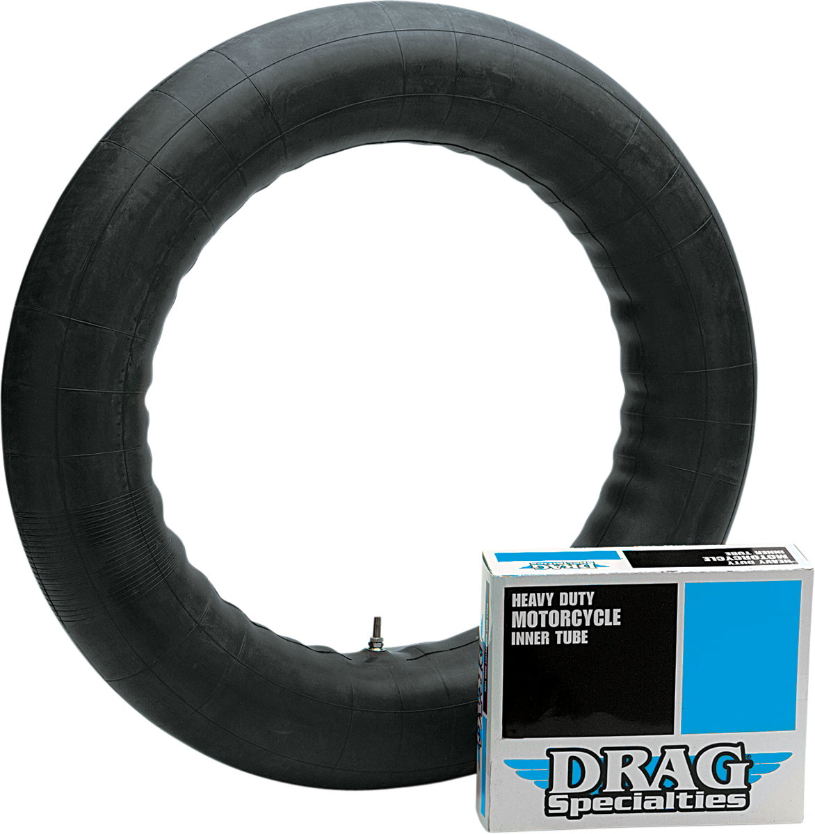 DRAG SPECIALTIES Heavy Duty 21-Inch Inner Tube with Center Metal Valve (Part No. 99-6136CMV-BX73)