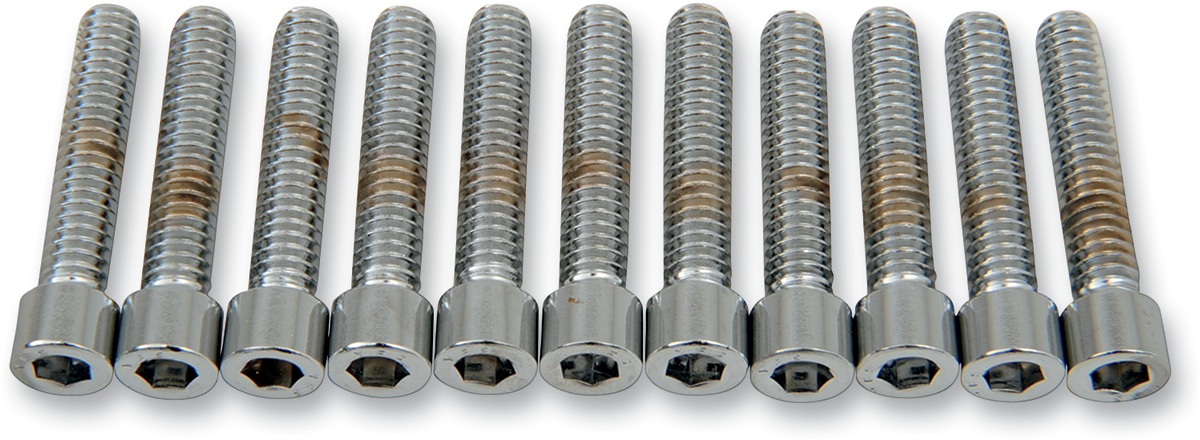 DRAG SPECIALTIES, DRAG SPECIALTIES MPB182S Coarse-Thread Socket-Head Bolts - 1/4-20 x 1-1/4"