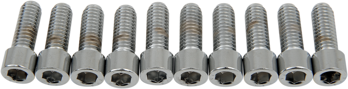 DRAG SPECIALTIES, DRAG SPECIALTIES MPB216S Coarse-Thread Socket-Head Bolts, 5/16-18 x 7/8 inch