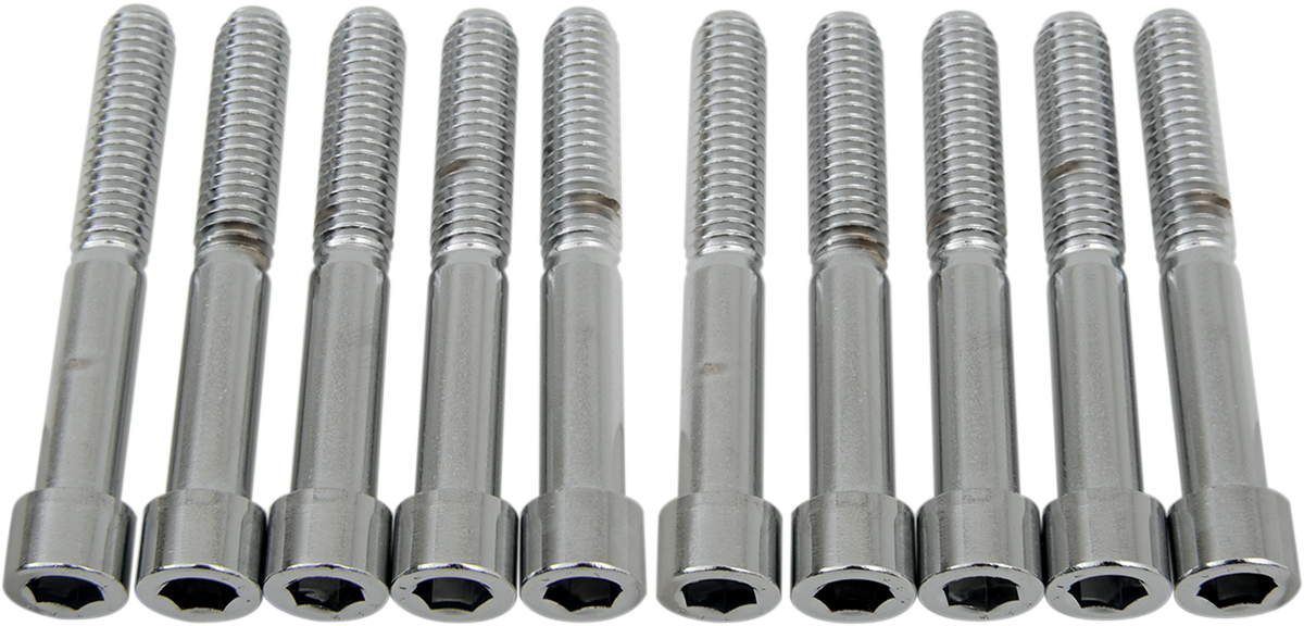 DRAG SPECIALTIES, DRAG SPECIALTIES MPB222S Coarse-Thread Socket-Head Bolts, 5/16-18 x 2-1/4 Inches