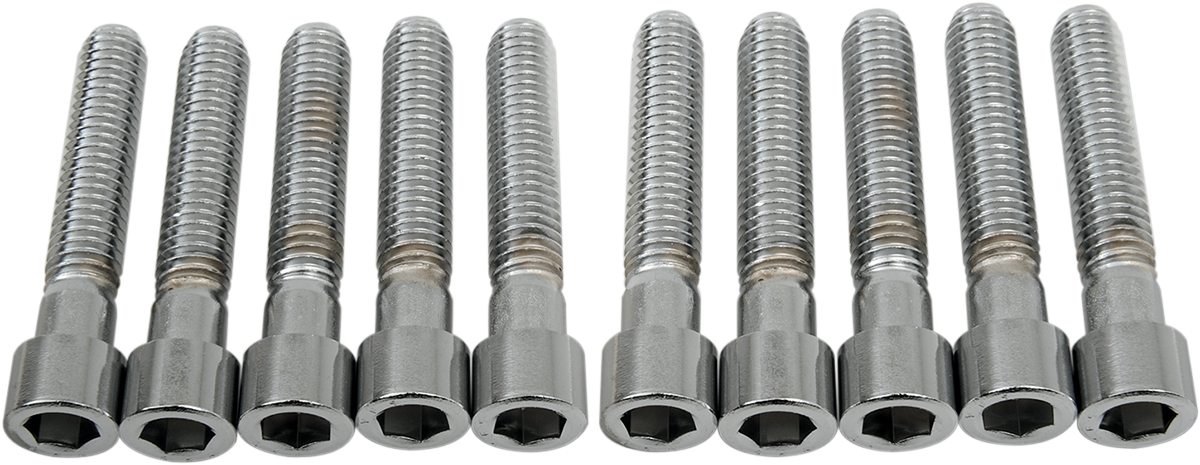 DRAG SPECIALTIES, Drag Specialties MPB242S Coarse-Thread Socket-Head Bolts, 3/8-16 x 2 inches