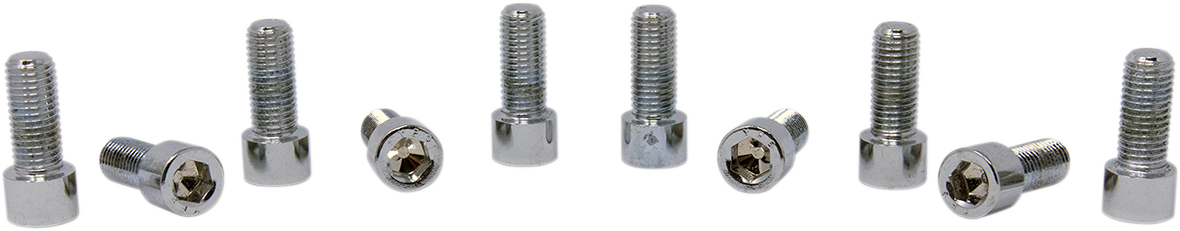 DRAG SPECIALTIES MPB226S Fine Thread Socket-Head Bolt Replacement Pack - 5/16"-24 x 3/4" - 10 Pack