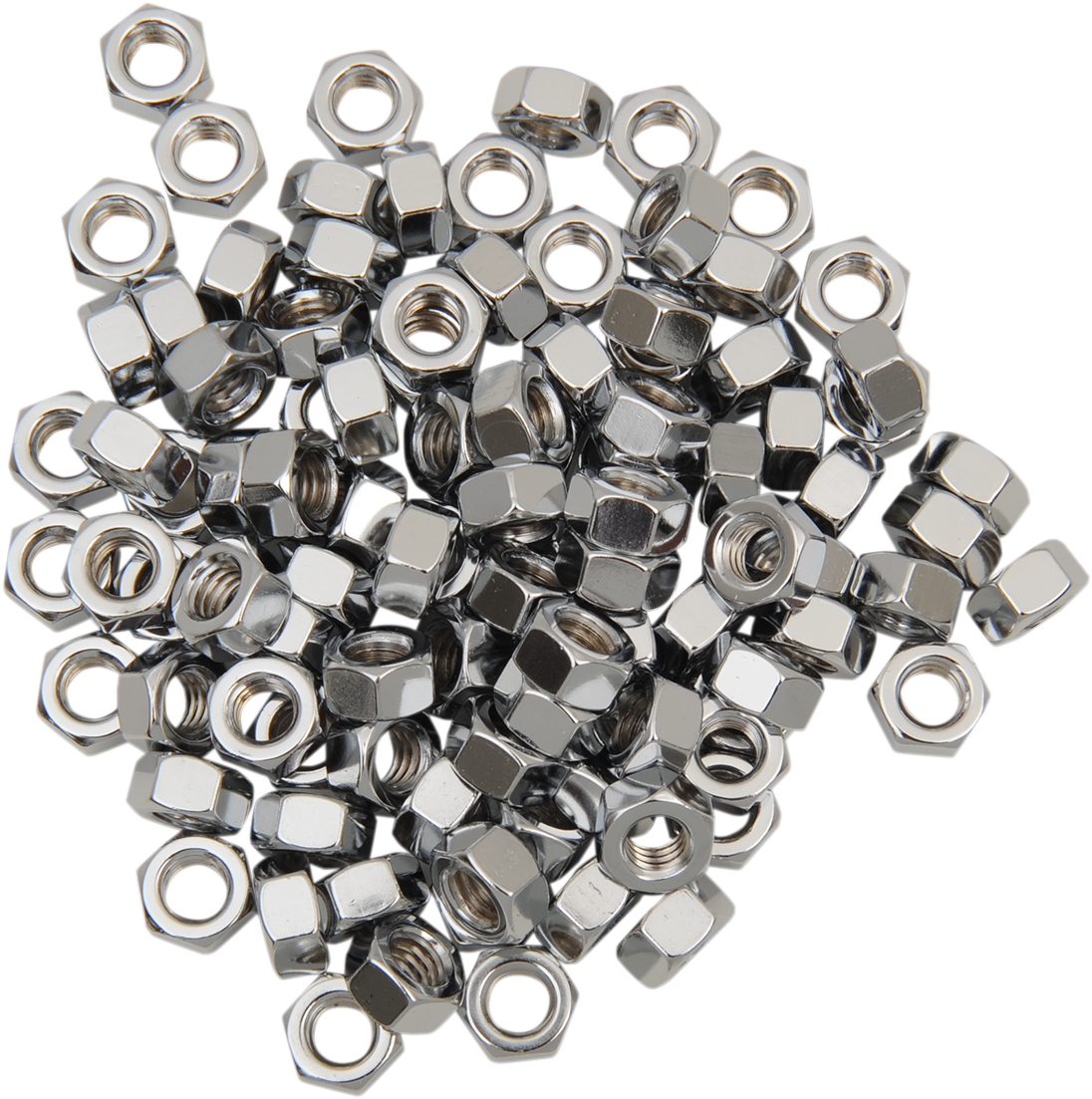 Drag Specialties Hex Nut - 5/16"-18 - Chrome, Model MPB169