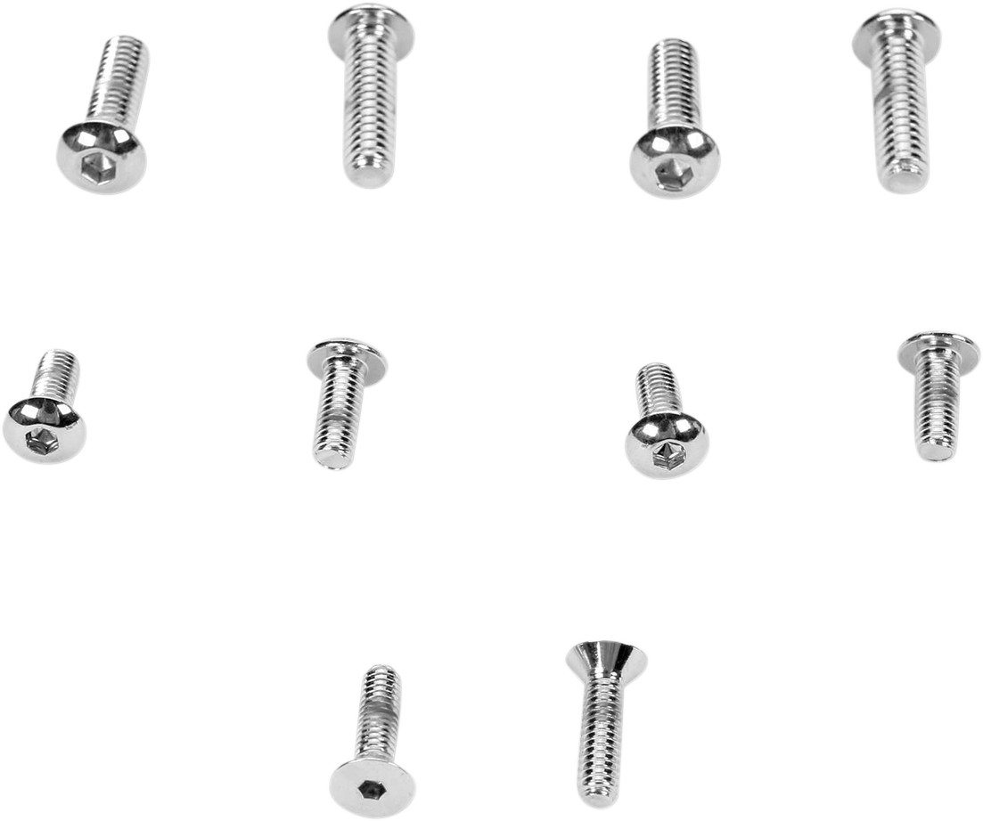 DRAG SPECIALTIES Chrome Socket-Head Screws for Master Cylinder Cover MK133