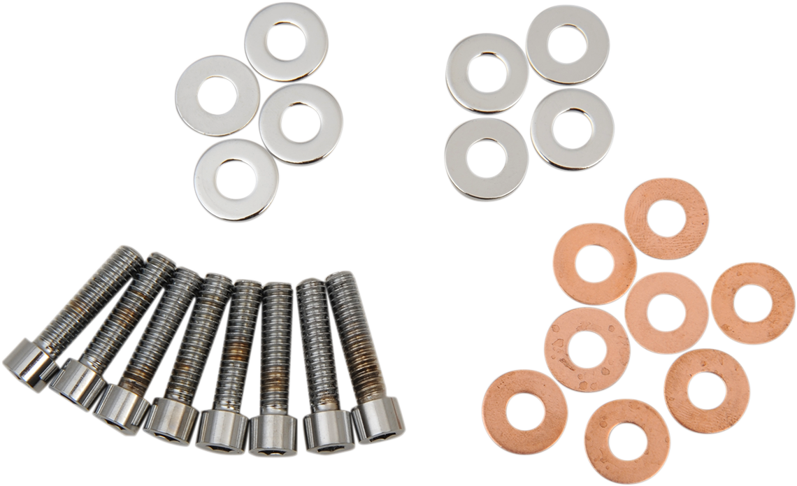 DRAG SPECIALTIES Bolt Set for Rocker Box - Smooth Finish - 1984-2003 Harley-Davidson MK123S