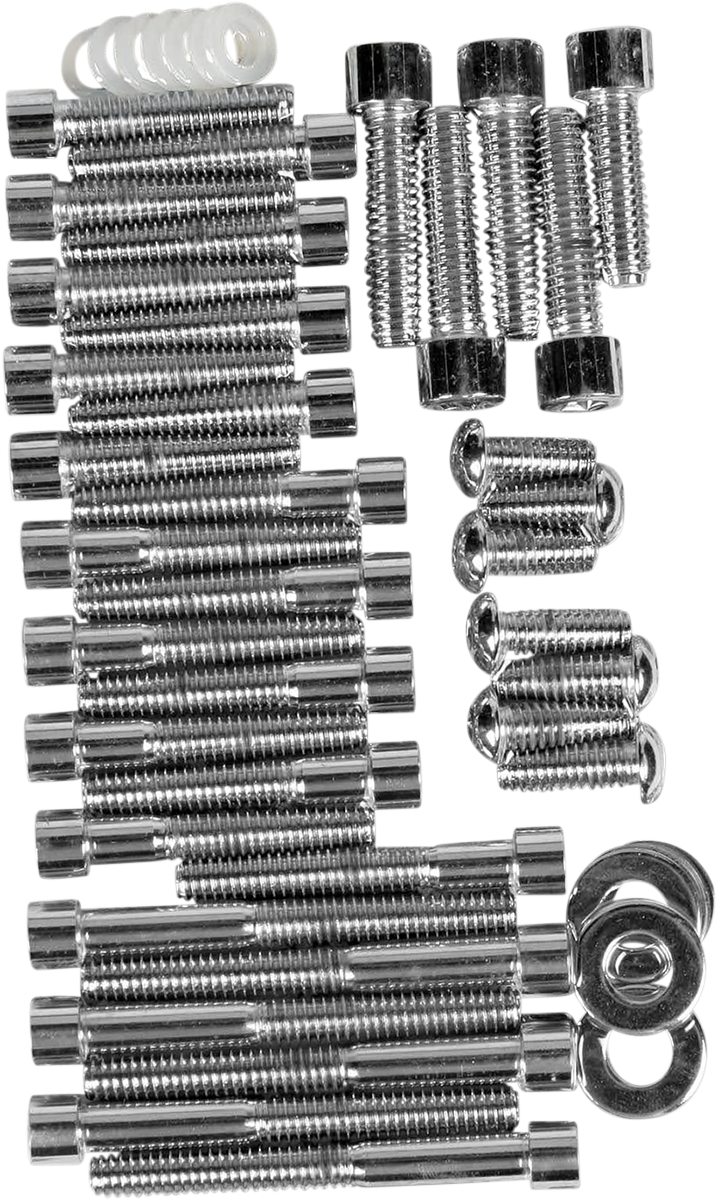 DRAG SPECIALTIES MK188S Bolt Kit for Cam, Primary, and Transmission Covers