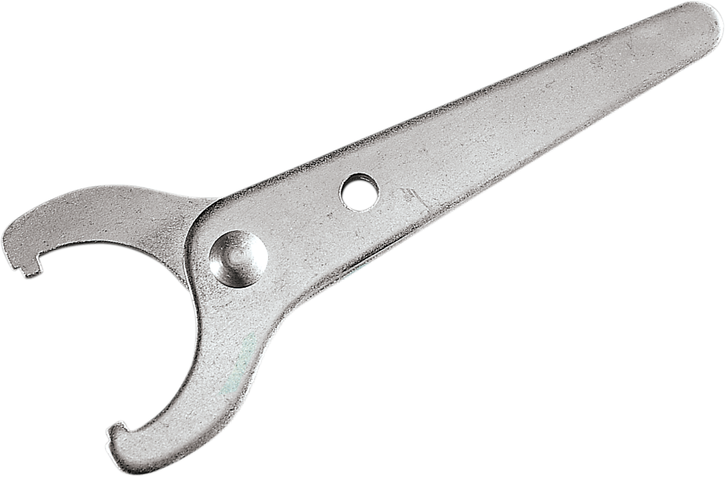 DRAG SPECIALTIES Shock Spanner Wrench Zinc Plated 77-2003-BC3 for Motorcycle Rear Shock Spring Adjustment