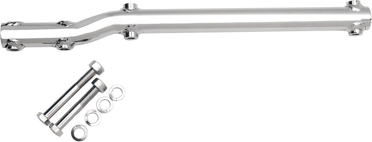 DRAG SPECIALTIES, DRAG SPECIALTIES Chrome Muffler Support Bracket 71683C for Heavy-Duty Motorcycle Exhaust Systems