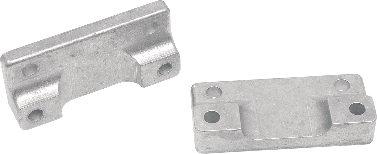 Drag Specialties Fender-To-Fork Adapters for FLSTF to FLT/FLHT Forks - Part #222129