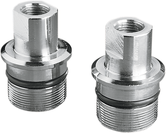 DRAG SPECIALTIES, Drag Specialties Chrome Fork Tube Plug - Lower - Part 23-0213-BC114