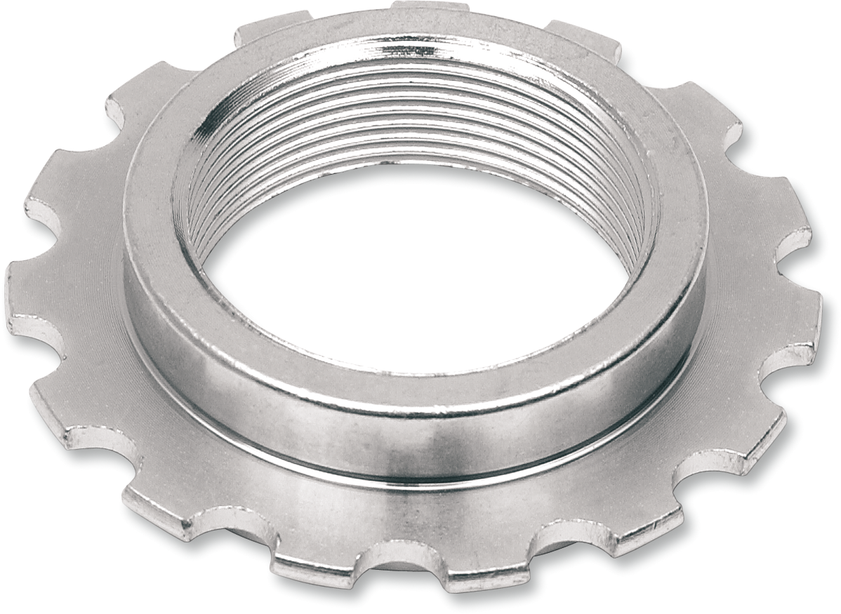 DRAG SPECIALTIES, DRAG SPECIALTIES Steering Stem Bearing Adjusting Nut 71349 for Harley-Davidson '49-'17 BT