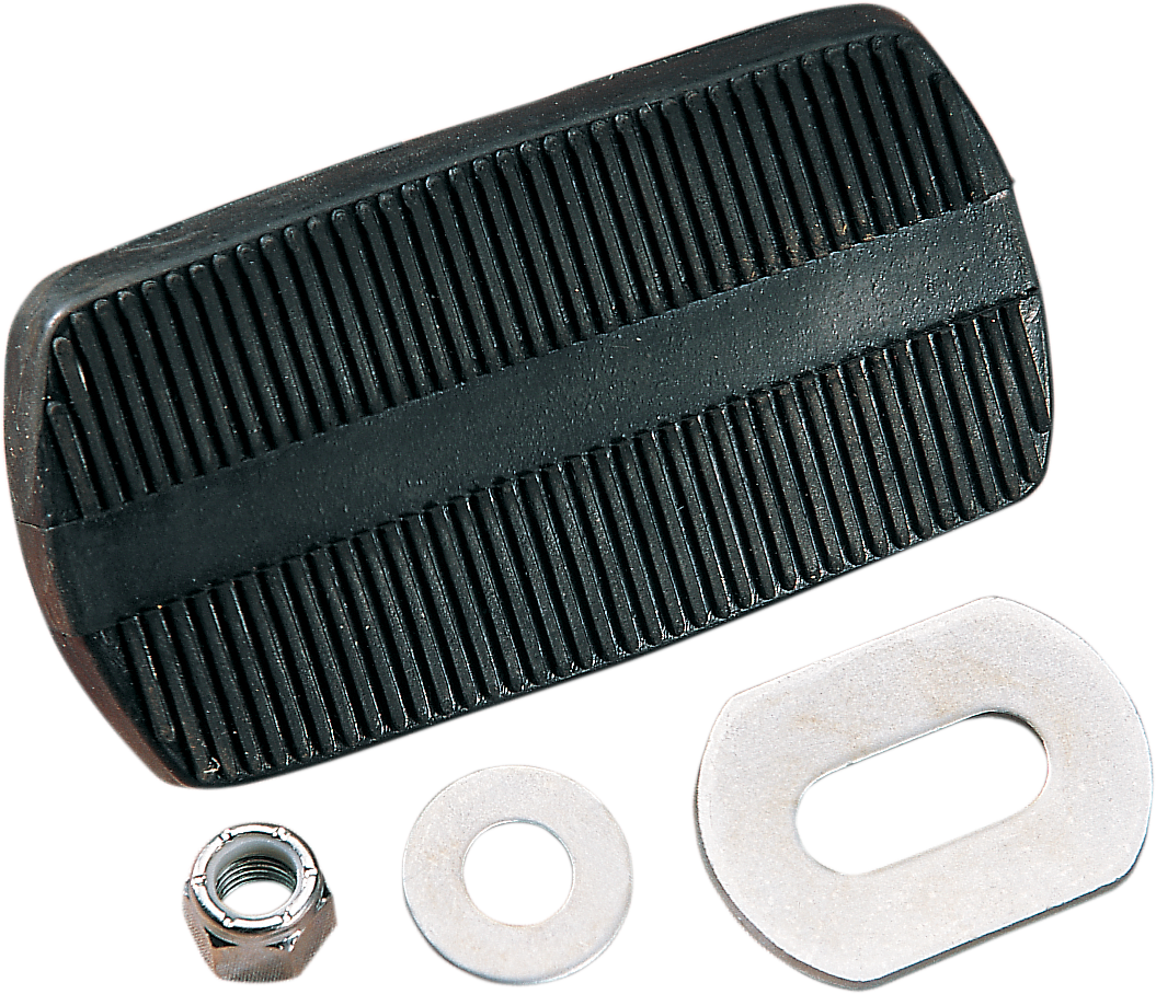 Drag Specialties Brake Pedal Pad for Harley FL Models 17-0413-SC2