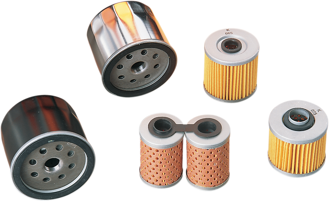 DRAG SPECIALTIES, Drag Specialties Oil Filter Black for Twin Cam and M8 Engines - Part 14-0020B-BX18