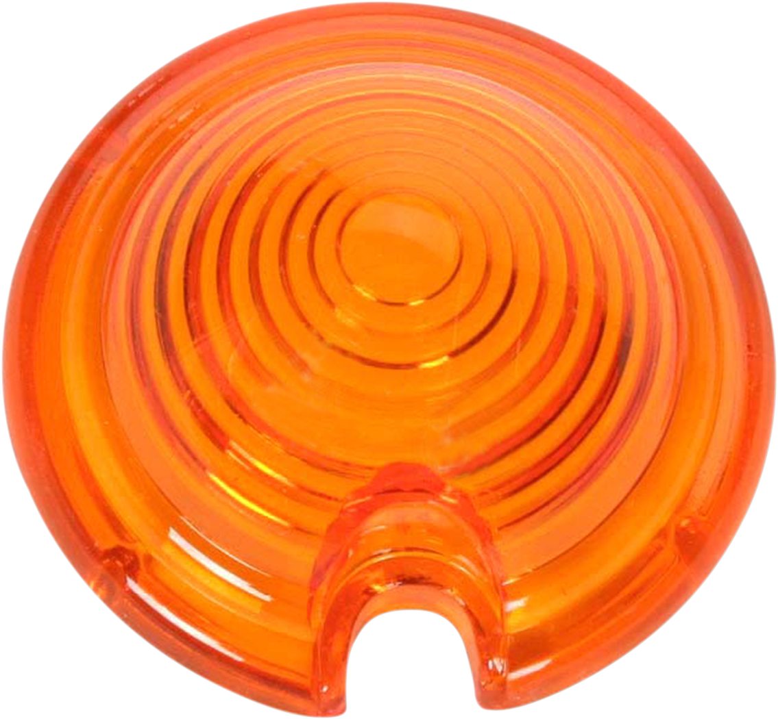 DRAG SPECIALTIES, DRAG SPECIALTIES Replacement Amber Lens for Bullet Marker Lights Part 165075-HC3