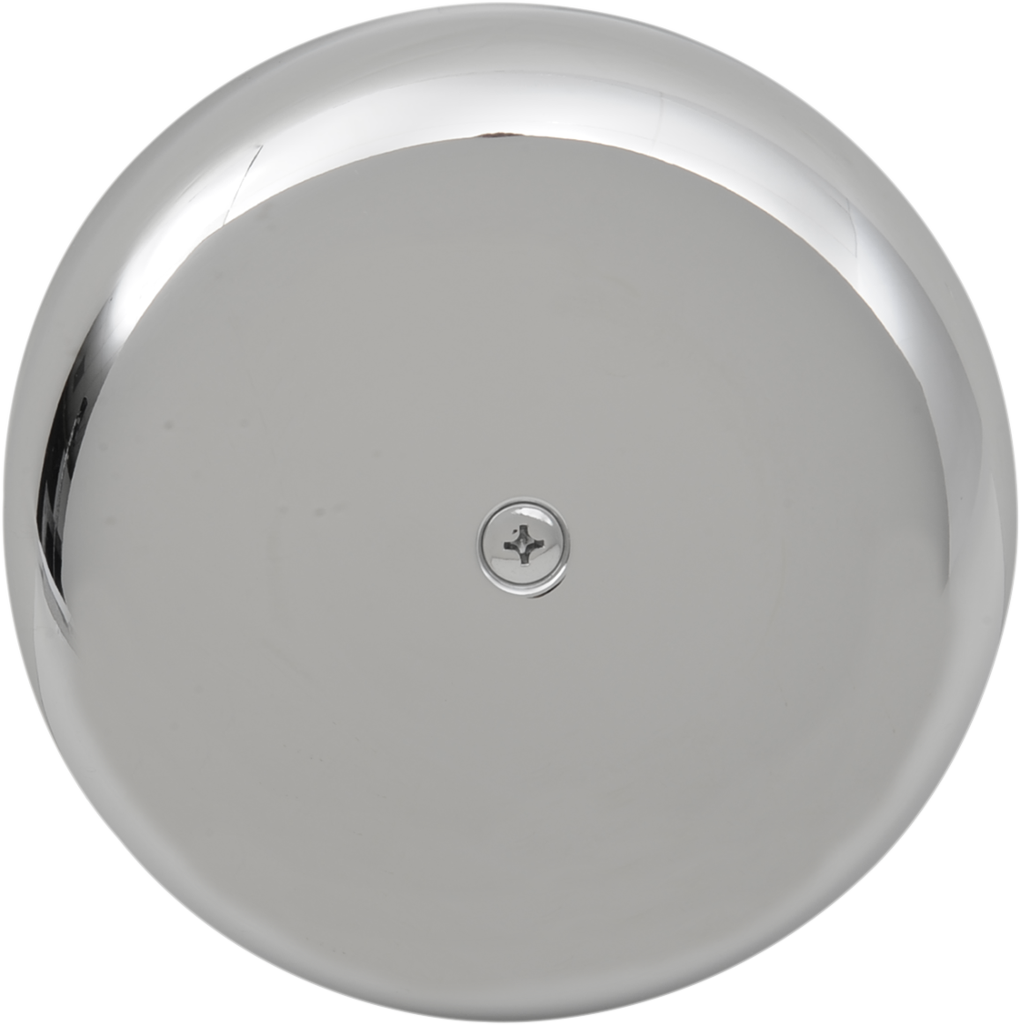 Drag Specialties 7" Round Chrome Air Cleaner with Air Filter - Part #121093-BX-LB2
