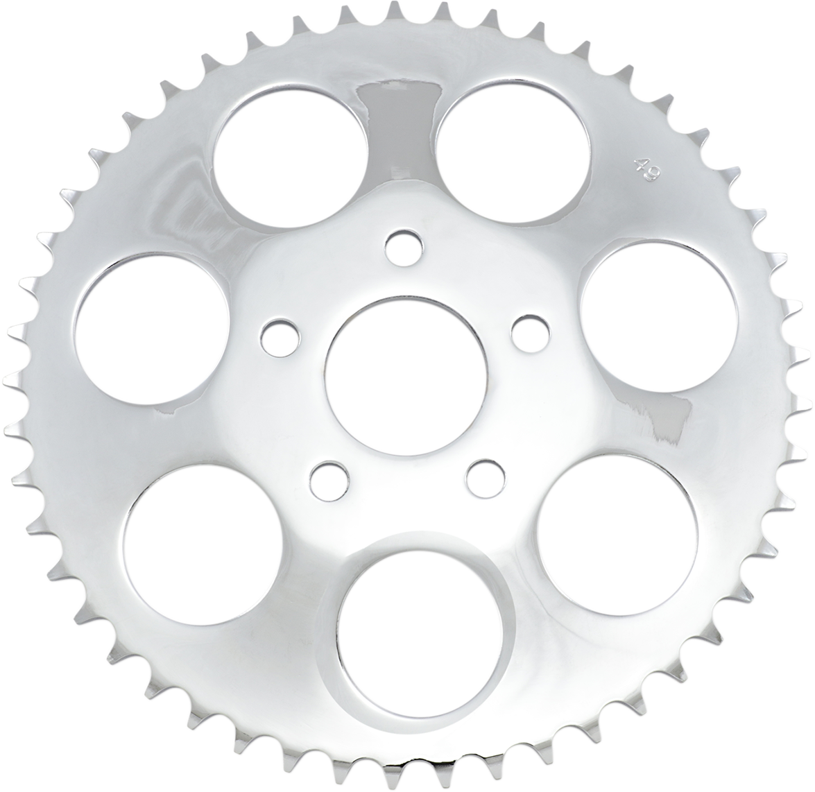 DRAG SPECIALTIES, DRAG SPECIALTIES Rear Sprocket - 49 Tooth - Chrome 17512P