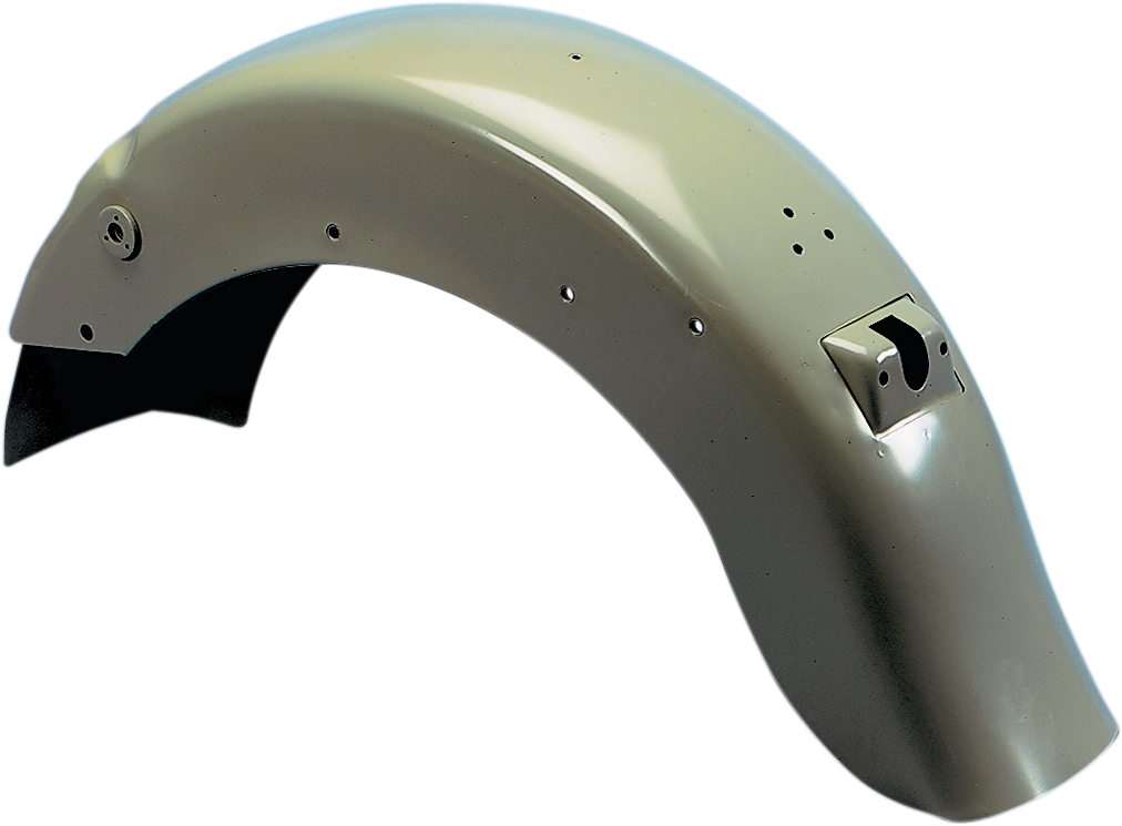 Drag Specialties Smooth Rear Fender with Taillight Mount for Harley 4-Speed FL Models Part 72522AR