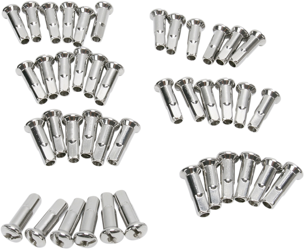 Drag Specialties Stainless Steel Spoke Nipples - Part 16-0500SS42-HC3