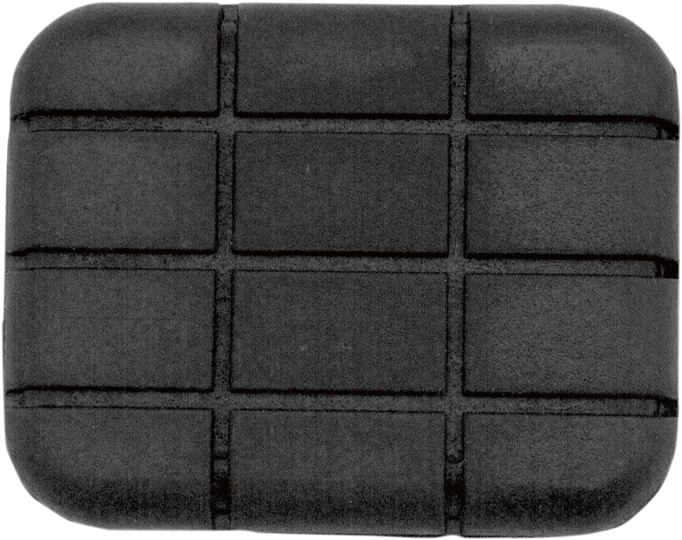 DRAG SPECIALTIES Replacement Rubber Brake Pedal Pad - Black, Part Number 720417-BC102