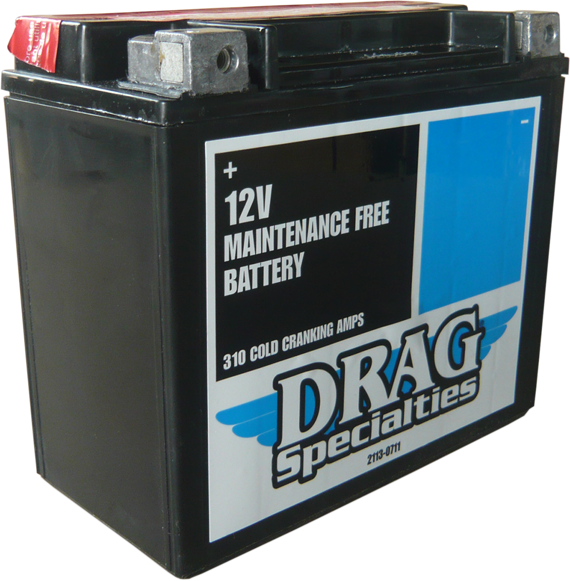DRAG SPECIALTIES, DRAG SPECIALTIES YTX20HBSFT CTX20H-BS FT High-Performance Sealed Motorcycle Battery