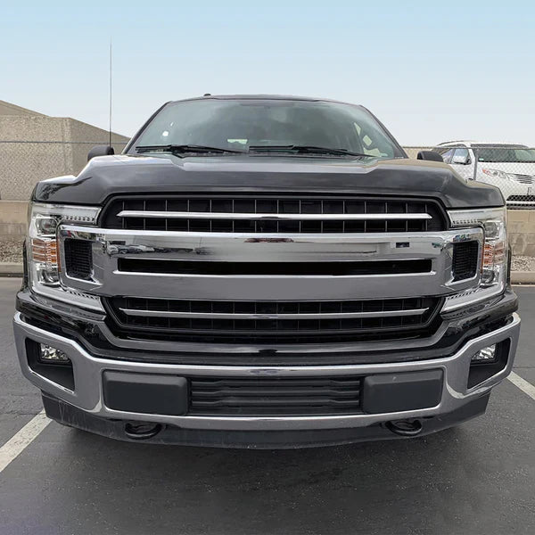 AlphaRex 18-20 Ford F150 LUXX-Series LED Projector Headlights Chrome