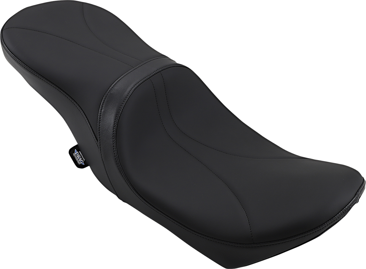 DRAG SPECIALTIES SEATS, DRAG SPECIALTIES SEATS Low Touring Seat with Solar Reflective Leather for Harley FL 2008-2023 – Part #0801-1069