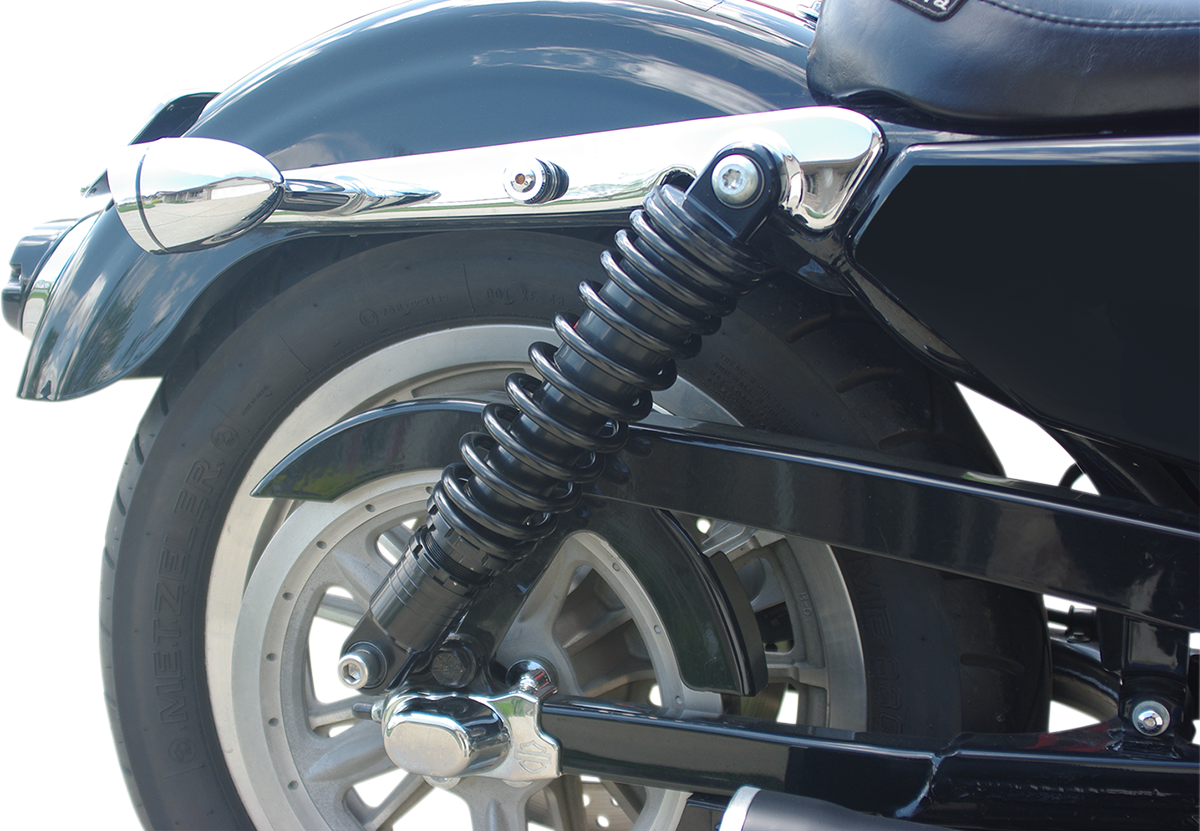 DRAG SPECIALTIES SHOCKS, Drag Specialties C16-0154AB Premium Ride-Height Adjustable Shocks - 13 inch - Black