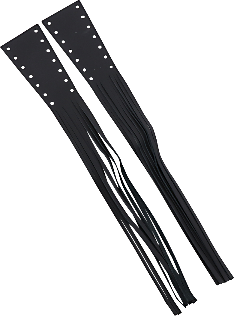 DRAG SPECIALTIES SEATS, DRAG SPECIALTIES SEATS Fringed Leather Lever Covers DS243063 for Cruiser Motorcycles