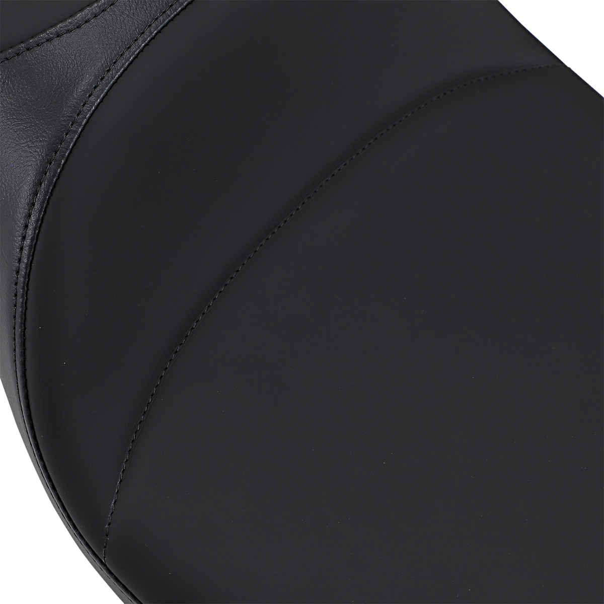 DRAG SPECIALTIES SEATS, DRAG SPECIALTIES SEATS Extended Reach Predator Seat - Mild Stitched with Backrest Receptacle for FL 2008-2024, Part #0801-1005