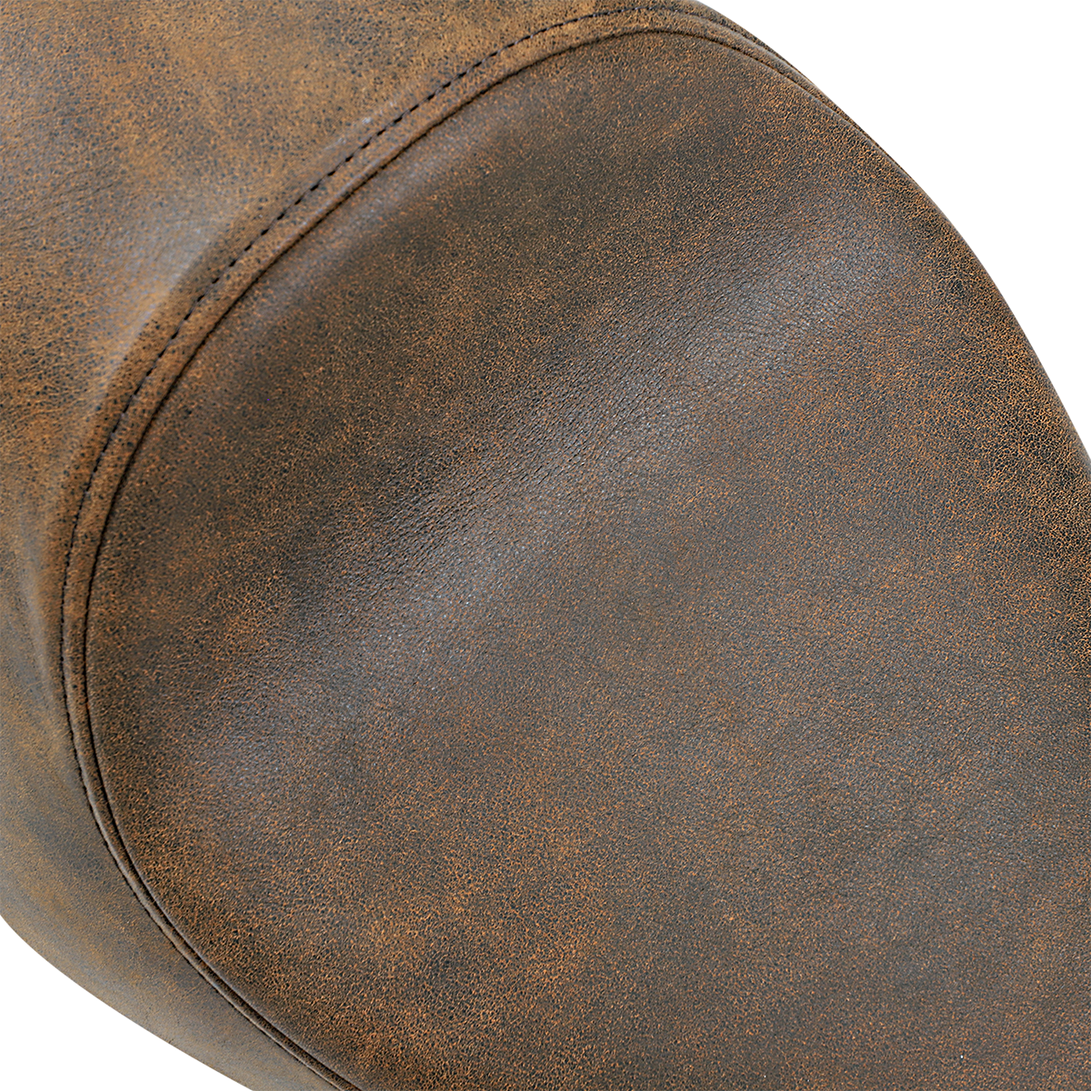 DRAG SPECIALTIES SEATS, Drag Specialties Seats 3/4 Solo Seat for XL Models (2004-2022) - Brown Distressed, Part #0804-0747