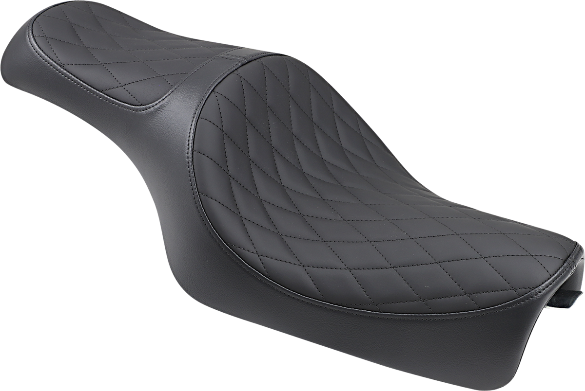 DRAG SPECIALTIES SEATS, DRAG SPECIALTIES SEATS Caballero Seat with Solar Reflective Leather for Harley XL '04-'22 - Part 0804-0669