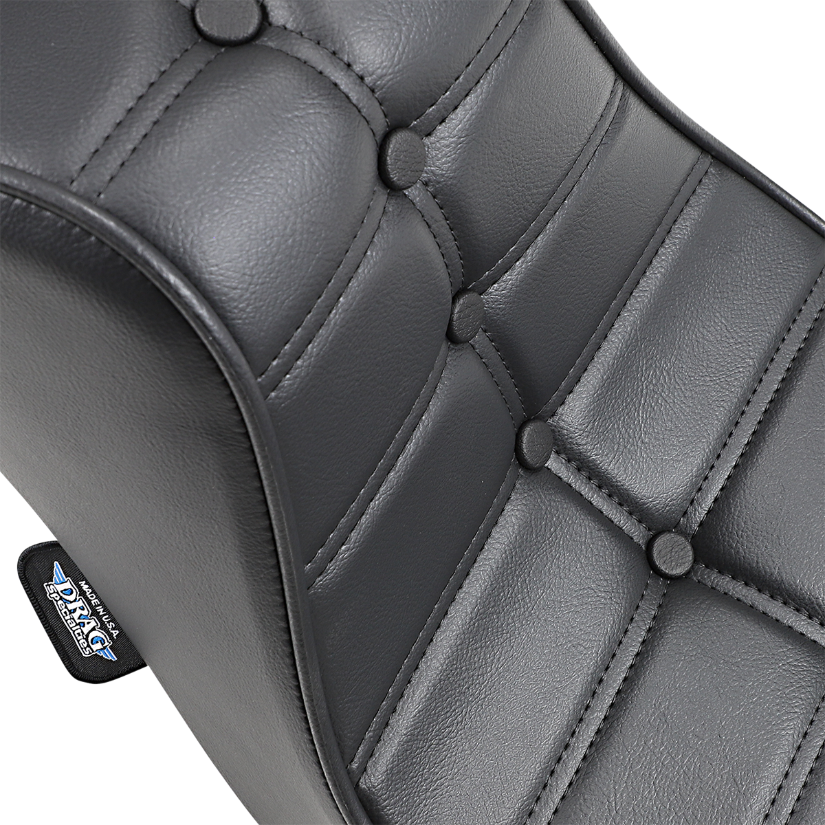 DRAG SPECIALTIES SEATS, Drag Specialties Seats Mini King/Queen Seat for FX/FL '58-'84 - Part #0805-0093