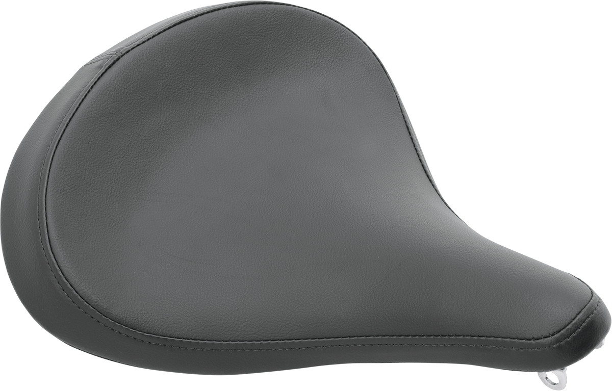 DRAG SPECIALTIES SEATS, DRAG SPECIALTIES SEATS Spring Solo Large Black Solar-Reflective Leather Seat (Part #0806-0052)