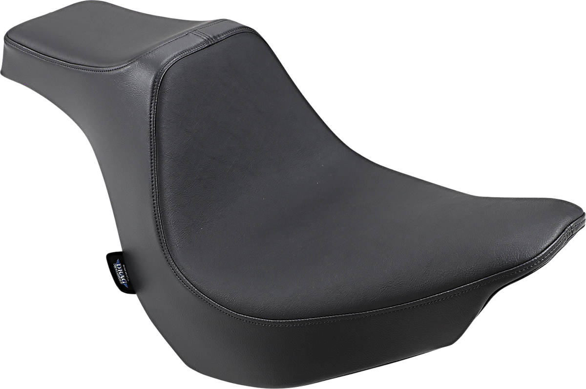 DRAG SPECIALTIES SEATS, Drag Specialties Seats Predator III Seat for Harley FXBR/S '18-'22 - Black, Smooth Finish - Part 0802-1187