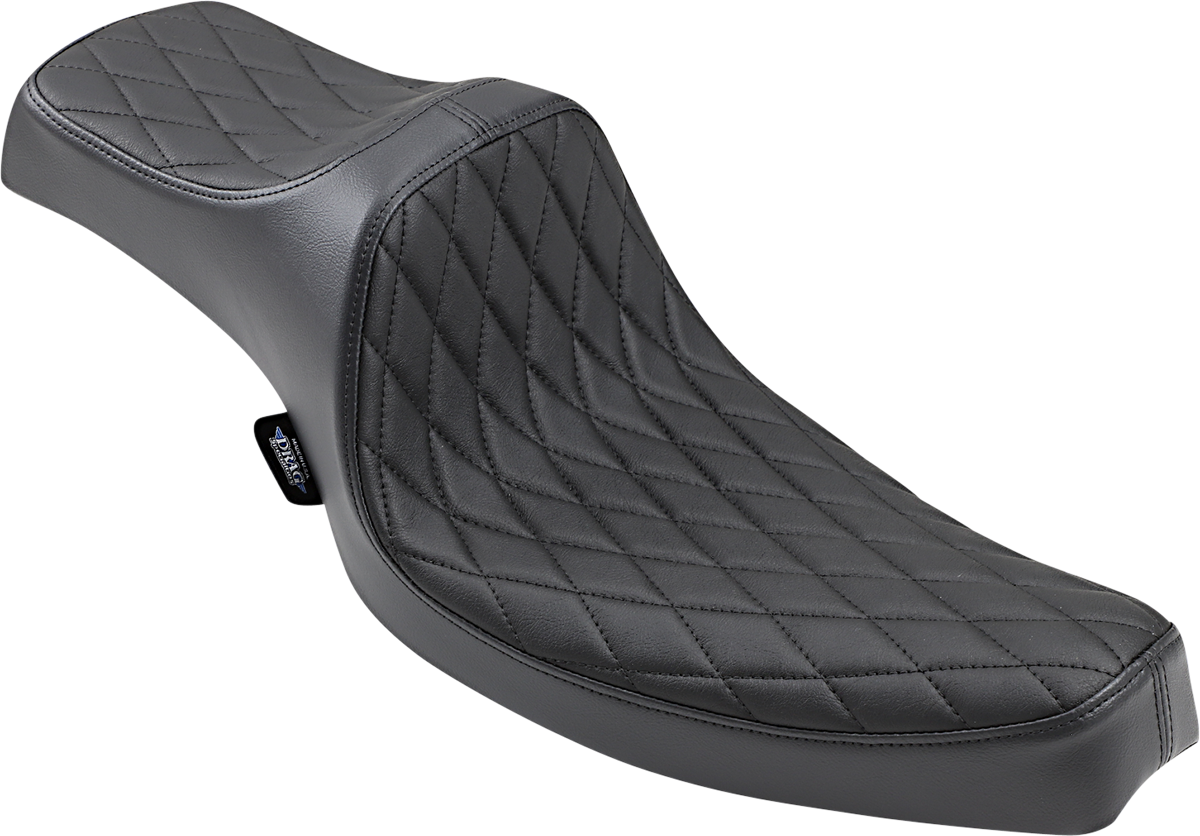 DRAG SPECIALTIES SEATS, Drag Specialties Seats Predator III Seat with Diamond Stitch and Black Thread for XL '57-'78 - Part Number 0804-0758