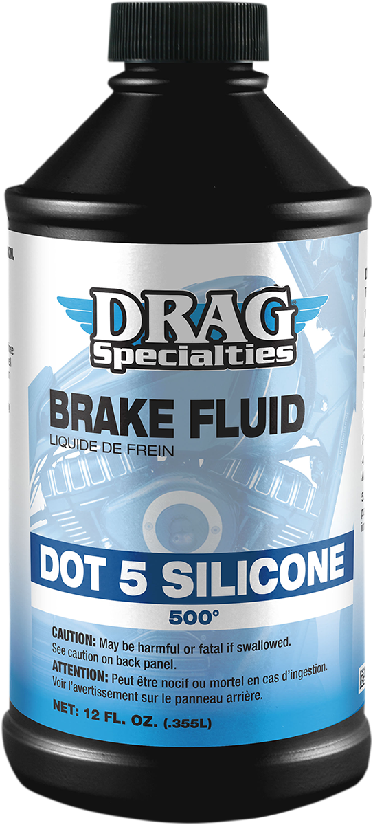 DRAG SPECIALTIES OIL, DRAG SPECIALTIES OIL DOT 5 Brake Fluid - 12 fl oz | Part Number 37030014