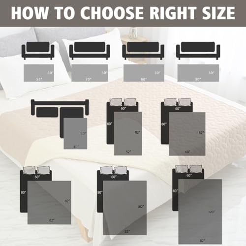 Ameritex Pet Bed Cover Dog Bed Blanket