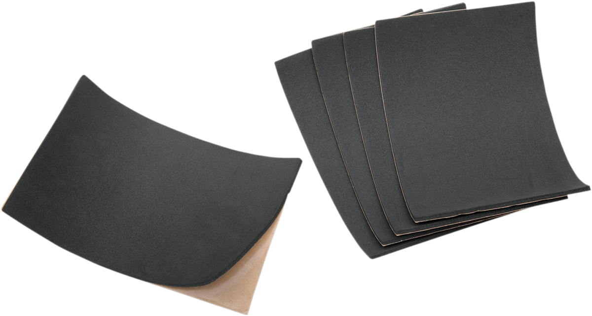 DRAG SPECIALTIES SEATS, DRAG SPECIALTIES SEATS 2113-0077 Battery Cushions, 5 x 8 Inches - Low-Density Neoprene Padding with Removable Adhesive Liner