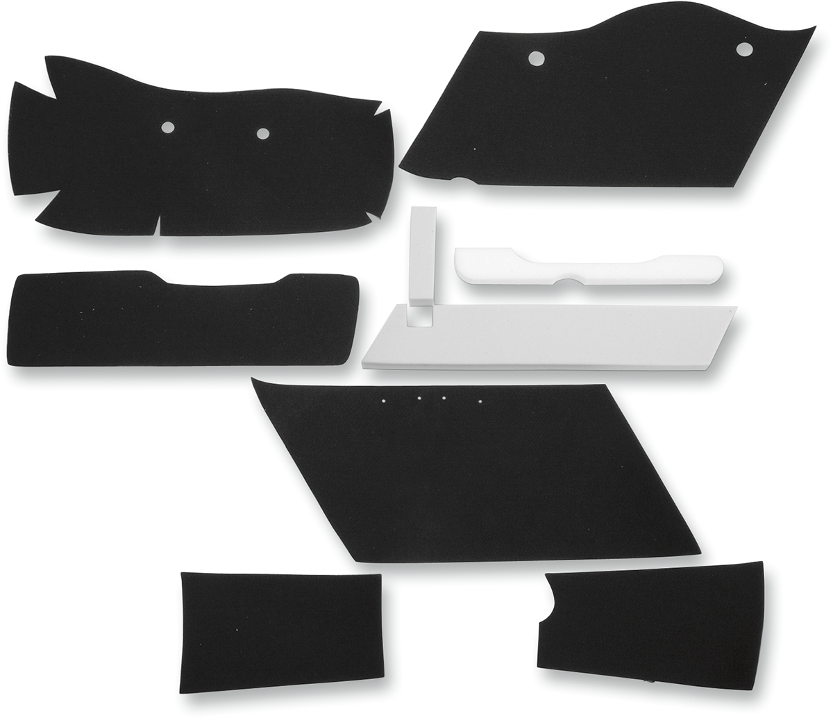 DRAG SPECIALTIES SEATS, DRAG SPECIALTIES SEATS Lining Kit for 4-inch Stretch Saddlebags – Part No. 3501-1339
