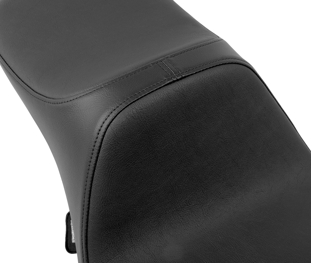 DRAG SPECIALTIES SEATS, DRAG SPECIALTIES SEATS Predator III Extended Reach Double Diamond Seat for FLH/FLT 2008-2024, Black, Part #4687B