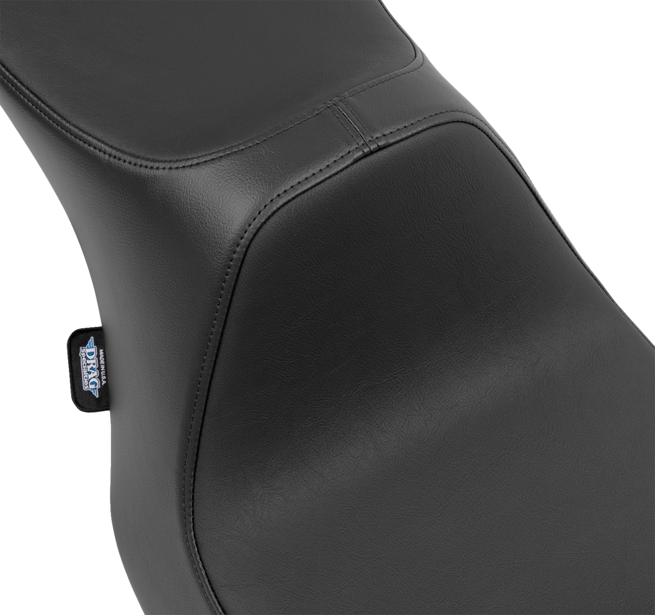 DRAG SPECIALTIES SEATS, Drag Specialties Seats Predator III 2-Up Seat for FLT/FLH 2023-2024 - Vinyl Smooth, Part #4690A