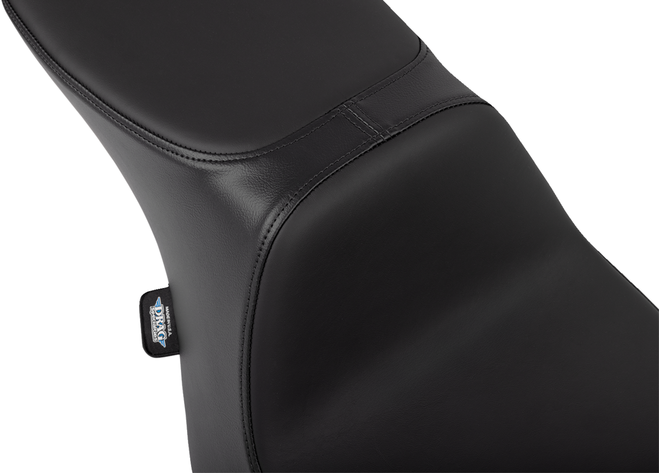 DRAG SPECIALTIES SEATS, DRAG SPECIALTIES SEATS Predator 2-Up Seat for FLT/FLH 2023-2024 - Solar Leather, Smooth Finish, Part 4692E