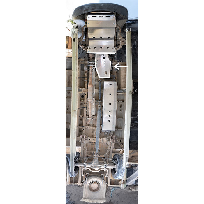 Mercedes Sprinter Van 4X4 Transmission & Transfer Case Skid Plate