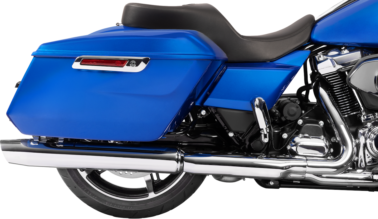 DRAG SPECIALTIES SEATS, Drag Specialties Seats Forward Position Freedom Seat 4715E for FLH/FLT 2023-2025 - Vinyl and Solar Leather Finish