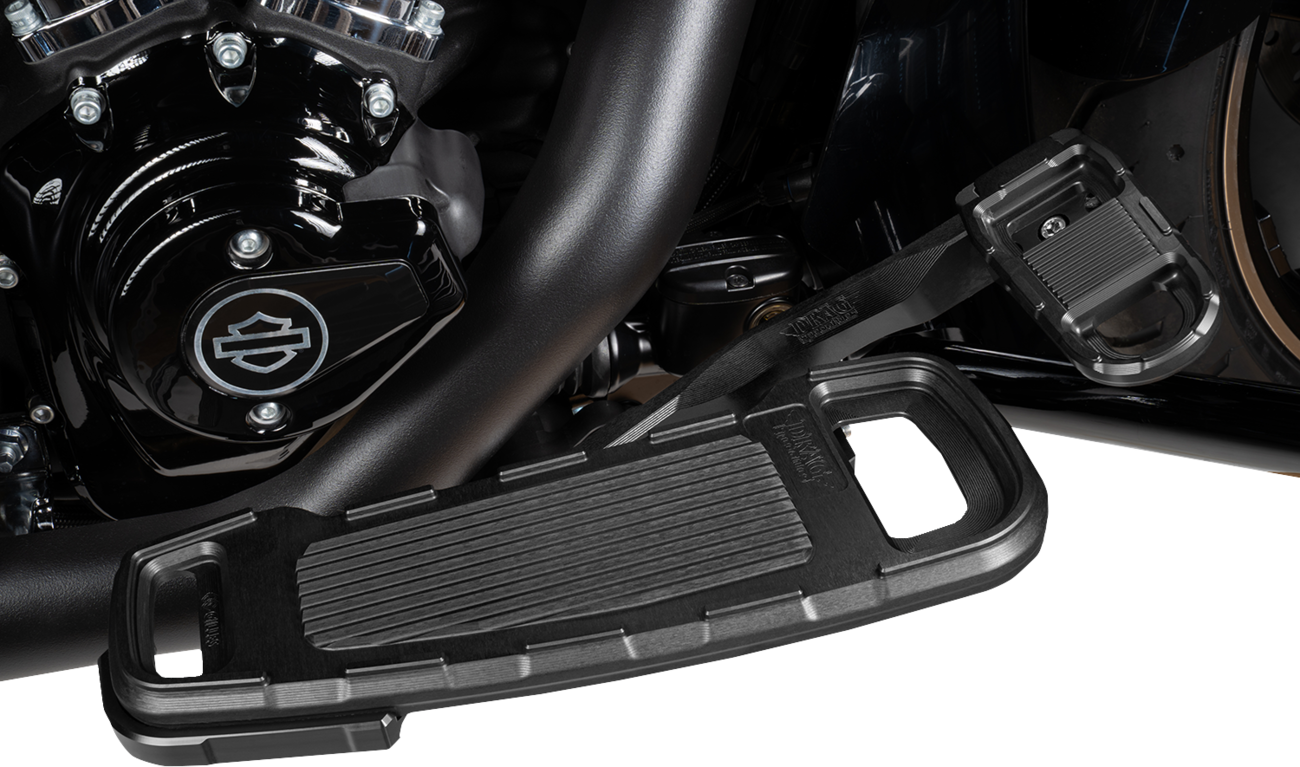 DRAG SPECIALTIES Adjustable Brake Pedal RCT-B004 for Motorcycles - Black