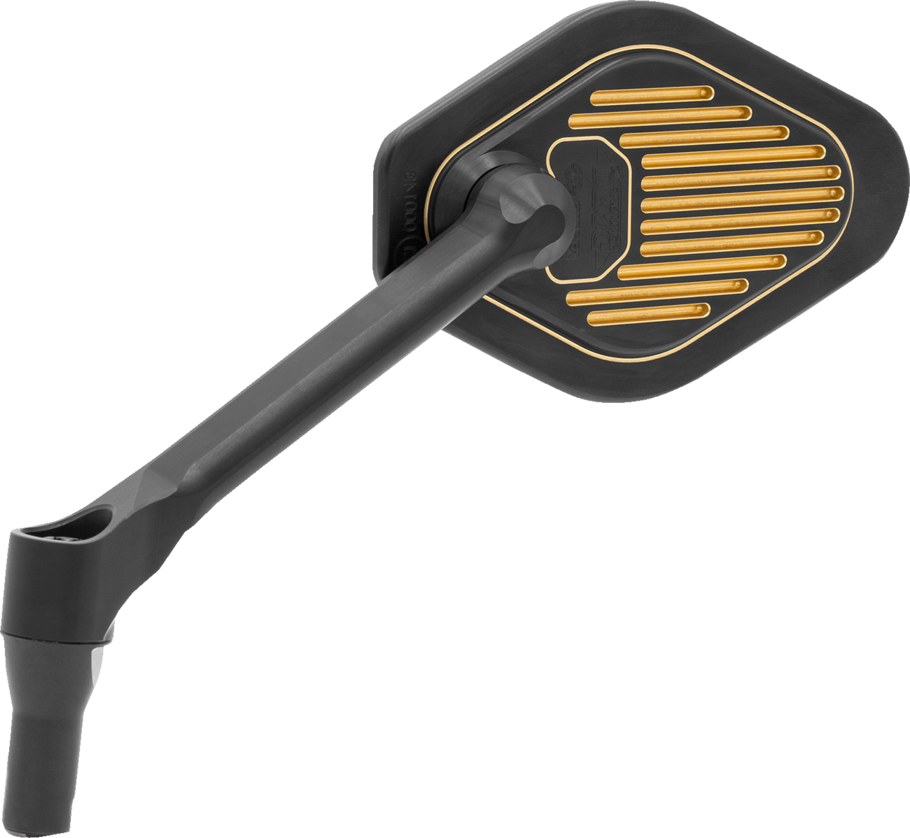 DRAG SPECIALTIES M03-06L Adjustable Diamond Mirror with Short Stem - Left Side