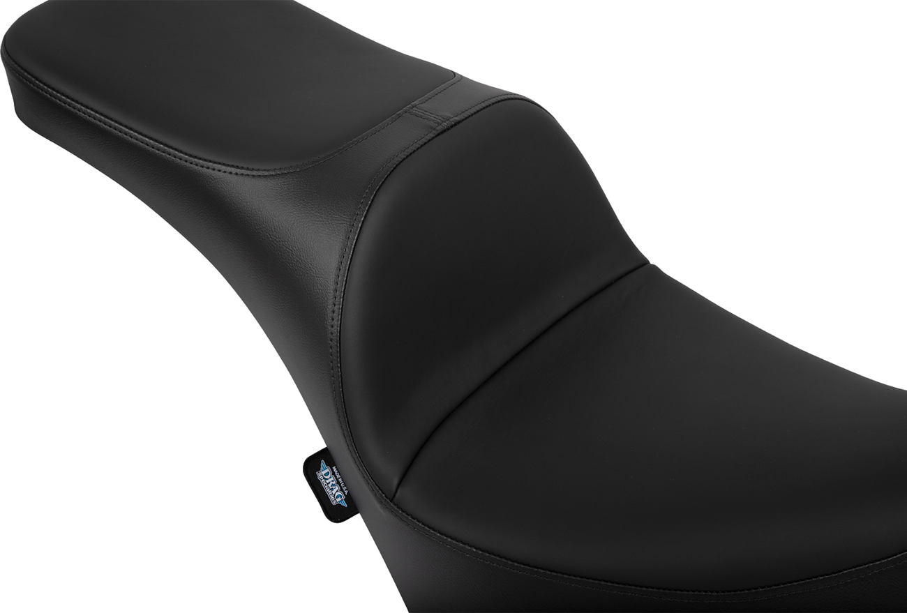 DRAG SPECIALTIES SEATS, Drag Specialties Seats Freedom Seat - Solar Leather for FL/FX 2018-2025, Part #4719E